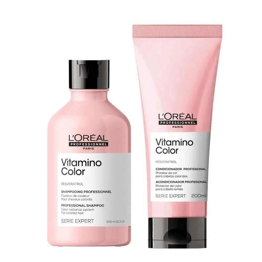 L'Oréal Professionnel Vitamino Color - Shampoo 300ml + Condicionador 200ml