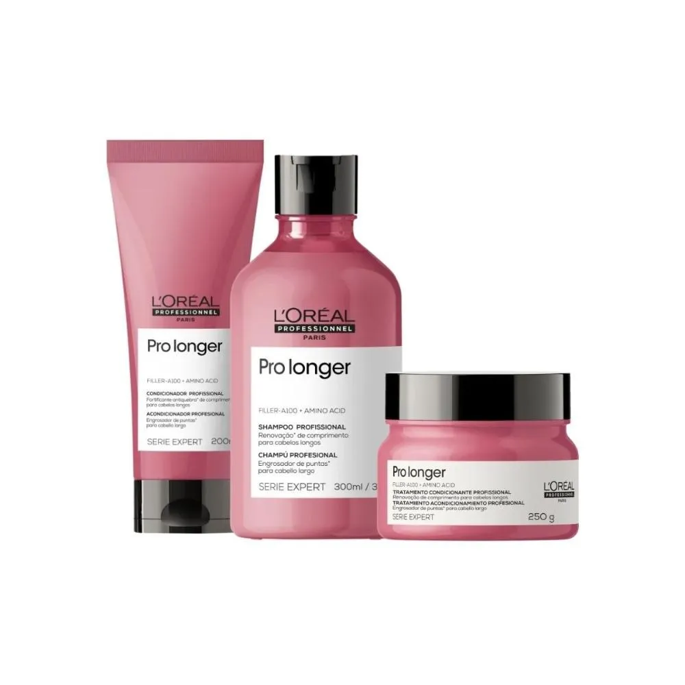 L'Oréal Serie Expert Pro Longer - Kit Home Care (3 Produtos)