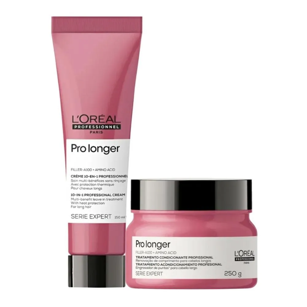 L'Oréal Serie Expert Pro Longer - Kit Máscara 250g + Leave-in 150ml