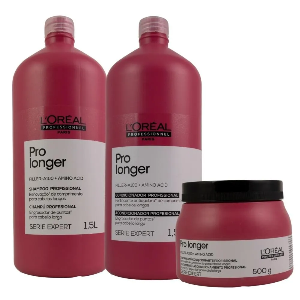 L'Oréal Serie Expert Pro Longer - Kit Salão (3 Produtos)
