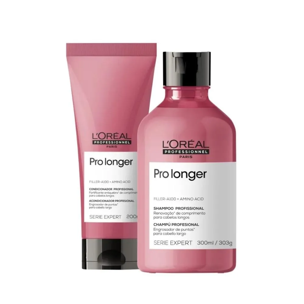 L'Oréal Serie Expert Pro Longer - Shampoo 300ml + Condicionador 200ml