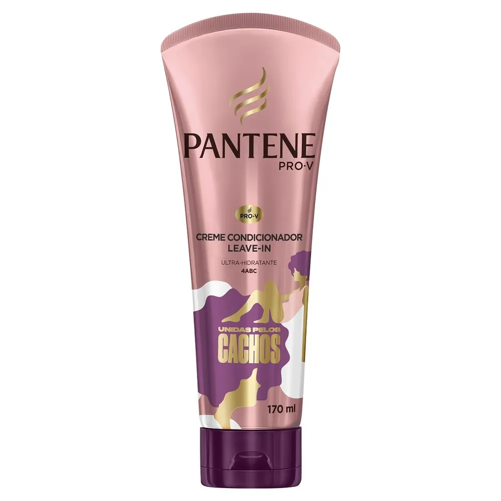 Leave In Pantene Unidas Pelos Cachos 170ml