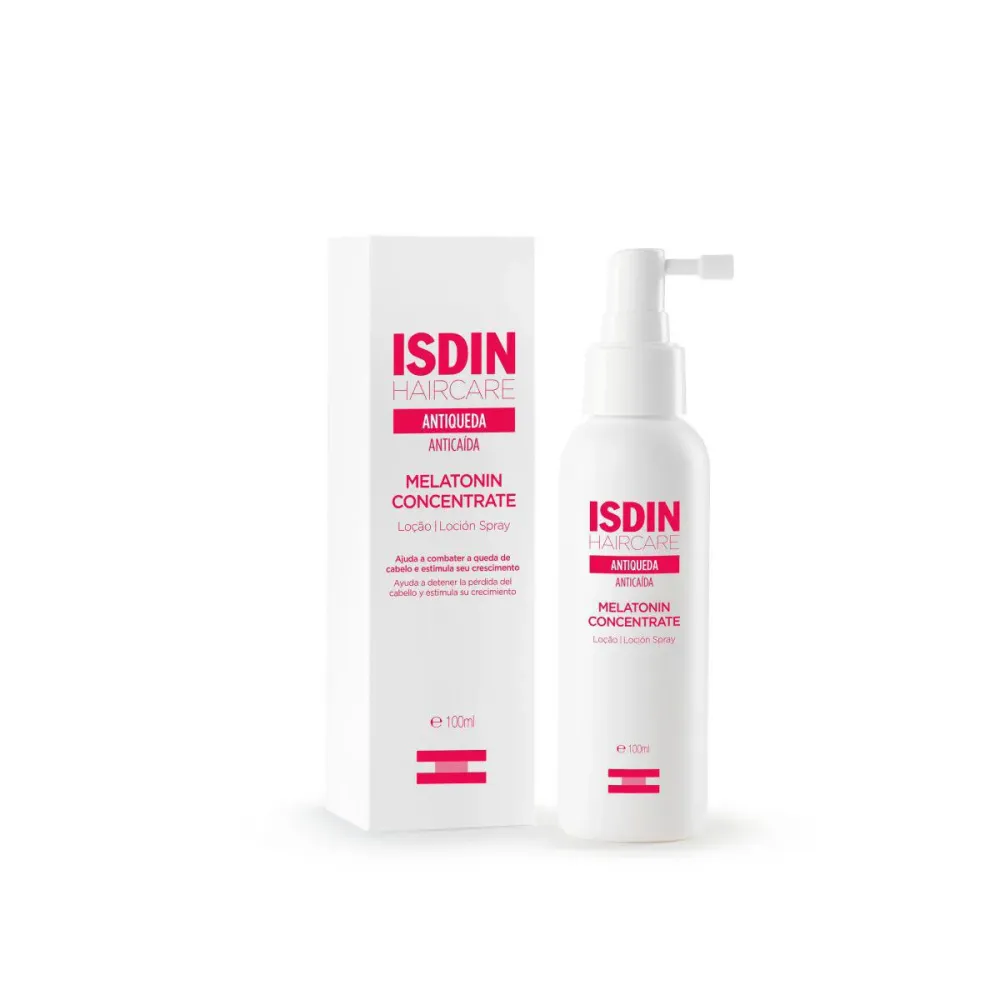Loção Antiqueda Isdin Haircare Melatonin Concentrate 100ml