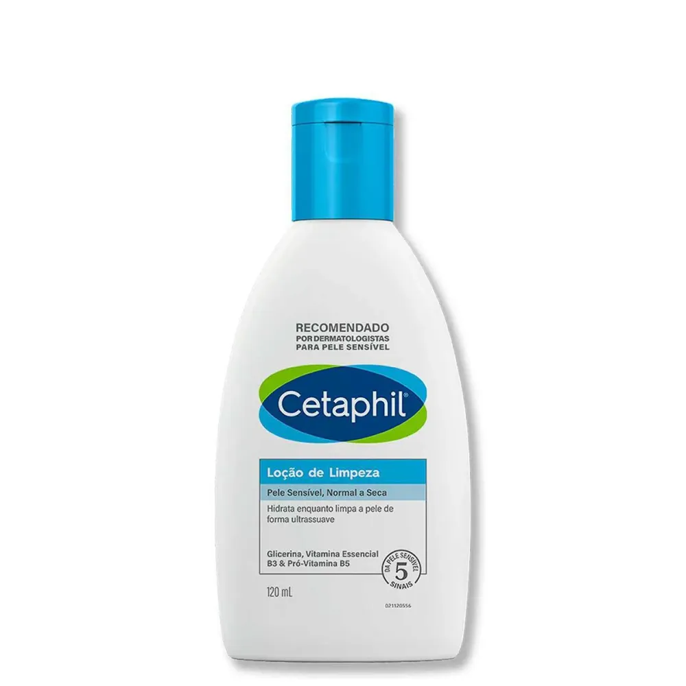 Loção de Limpeza Facial Cetaphil Pele Seca e Sensível 120ml