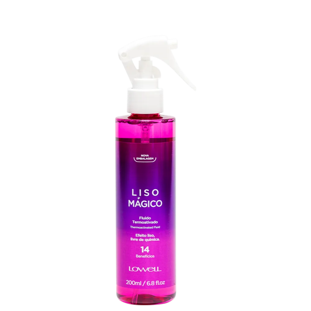 Lowell Liso Mágico - Fluido Termoativado 200ml