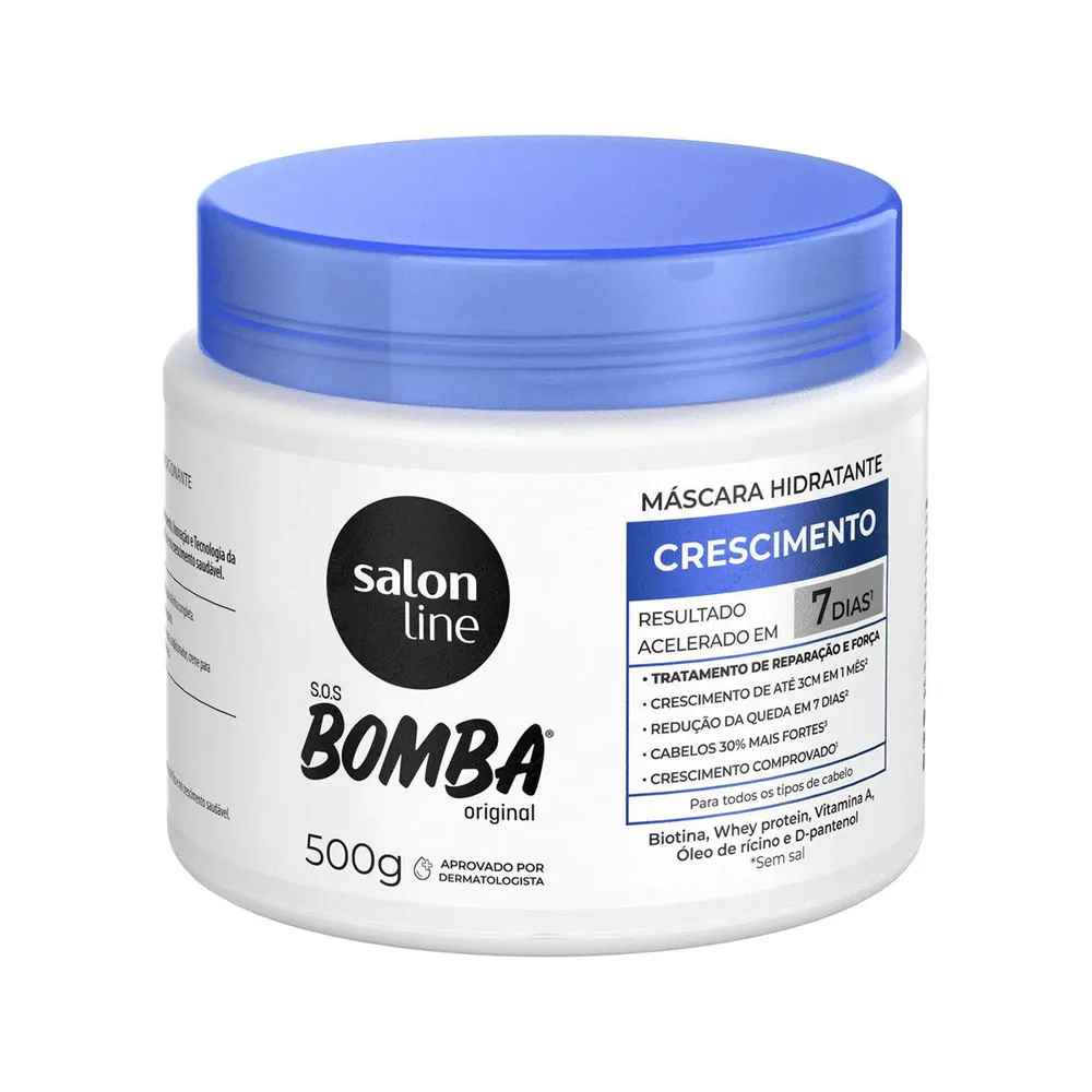 Máscara Capilar Salon Line SOS Bomba Original 500g