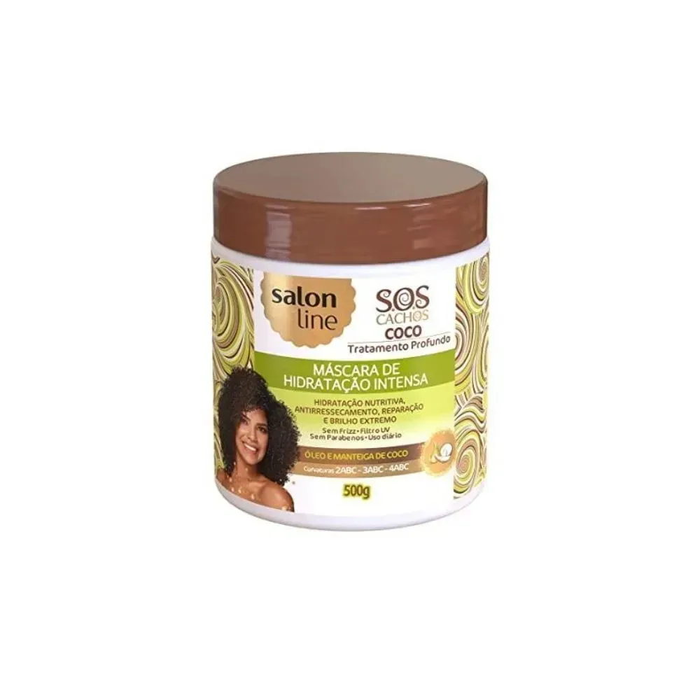 Máscara Capilar Salon Line SOS Cachos Coco 500g