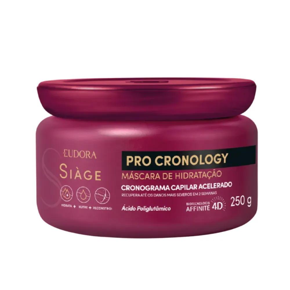 Máscara de Hidratação Eudora Siàge Pro Cronology 250g