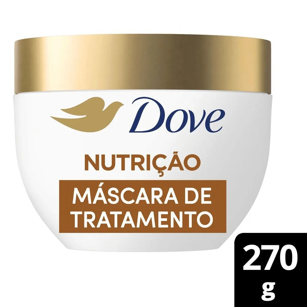 Máscara de Tratamento Dove Nutrição + Fusão de Óleos 10 em 1 270g