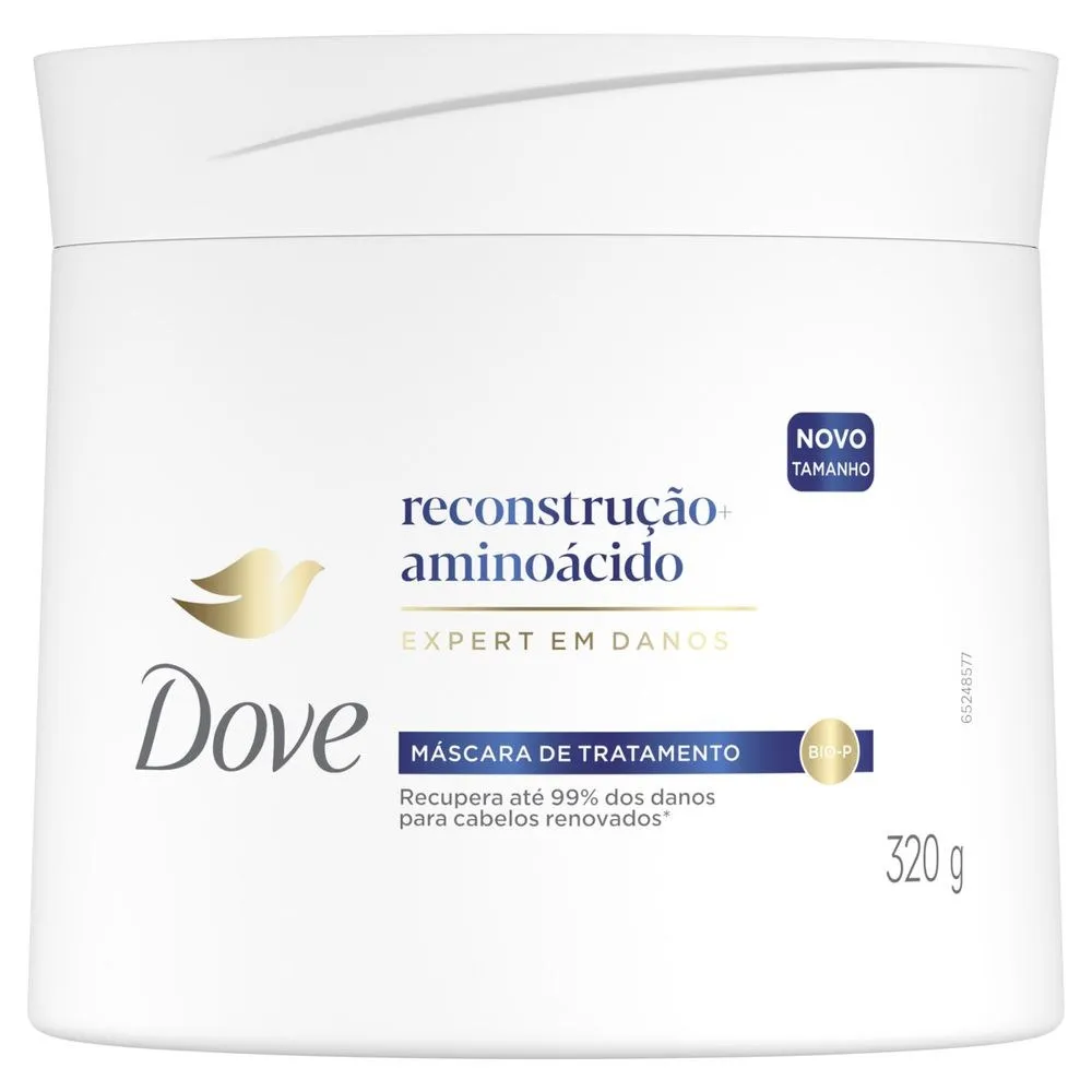 Máscara De Tratamento Dove Reconstrução + Aminoácido 320g