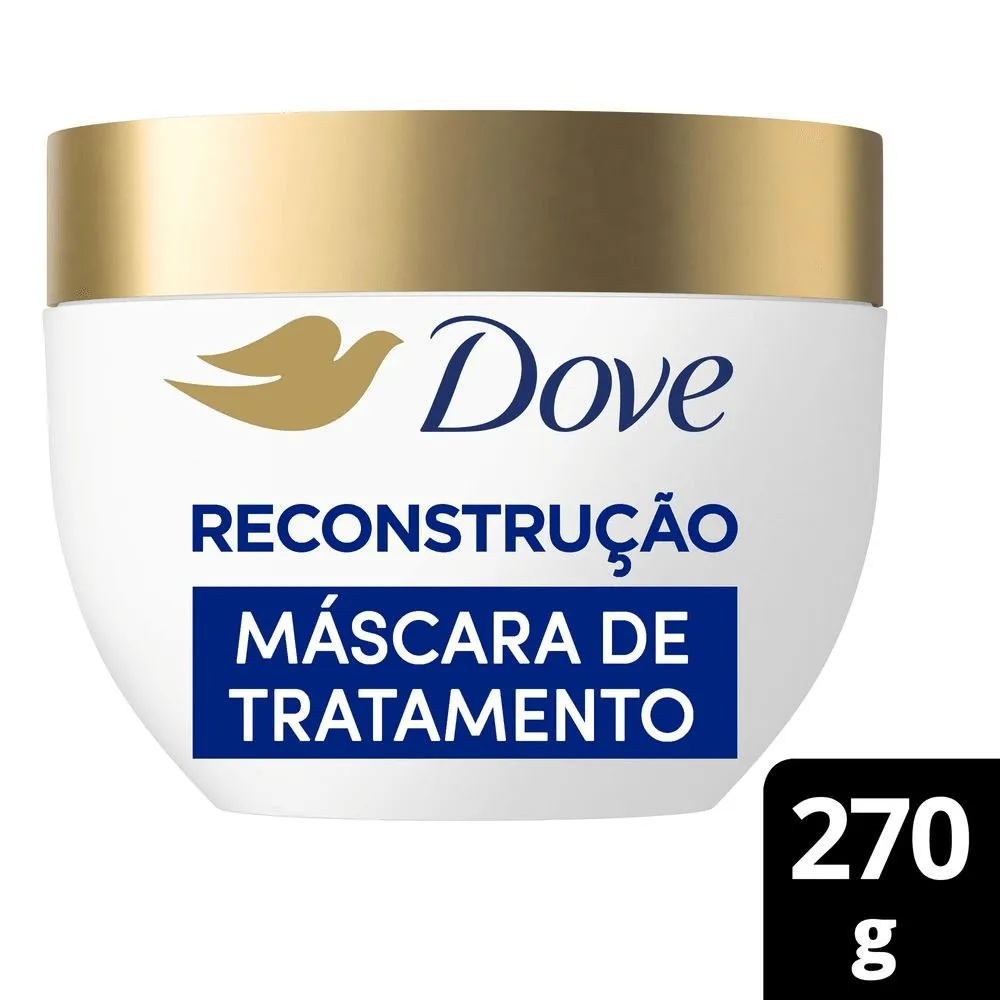 Máscara de Tratamento Dove Reconstrução + Aminoácidos 10 em 1 270g