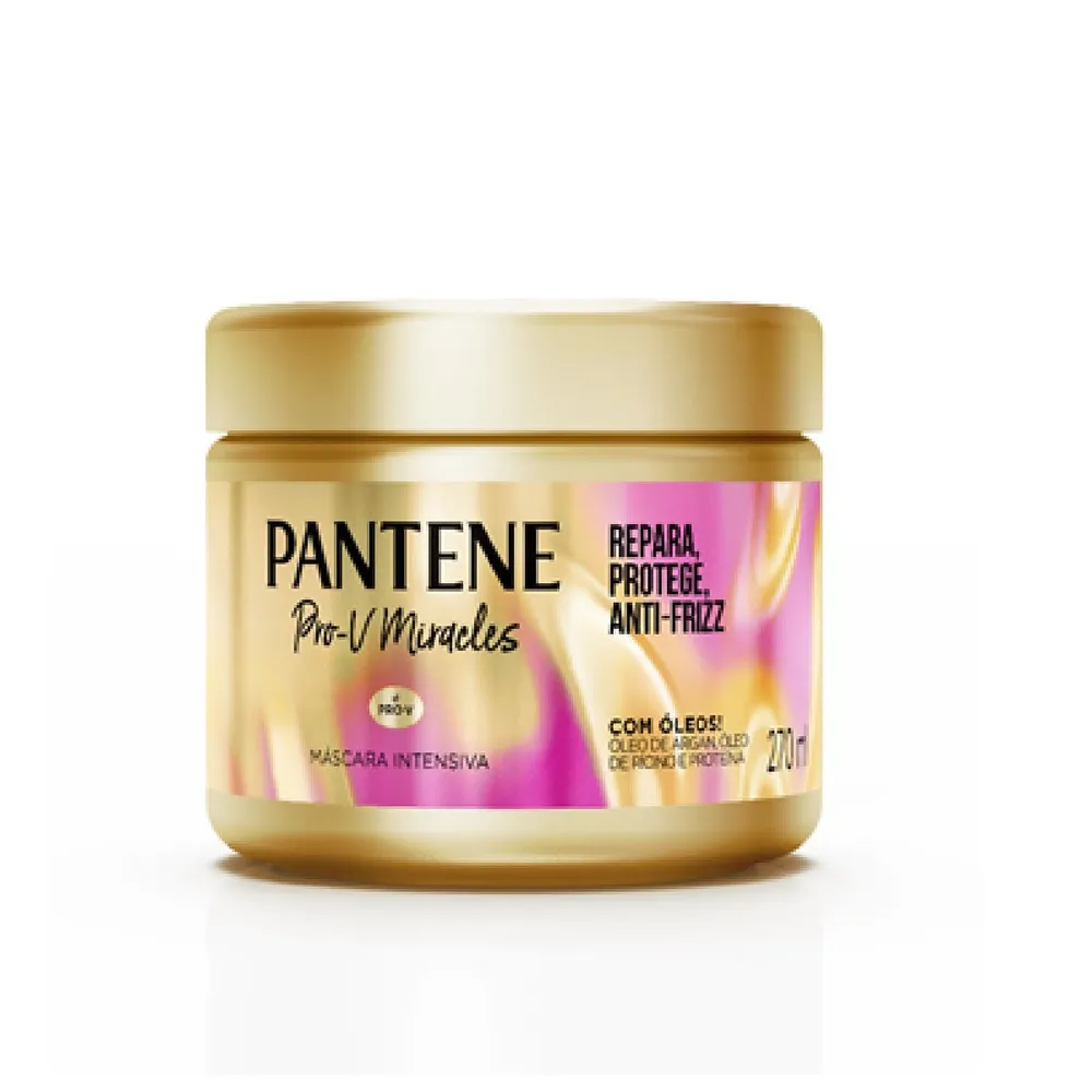 Máscara de Tratamento Pantene Pro-V Miracles Repara & Protege Anti-Frizz 270ml