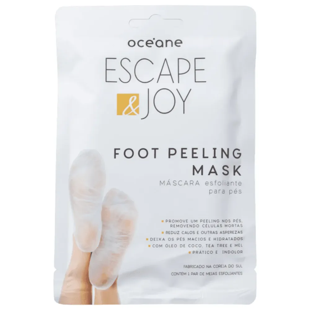 Máscara Esfoliante para os Pés Océane Escape & Joy 1 par