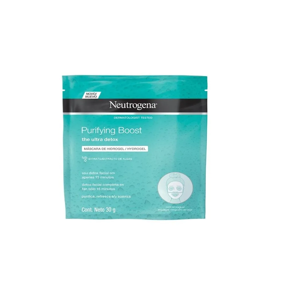 Mascara Facial neutrogena Hydrogel purifying boost 30ml