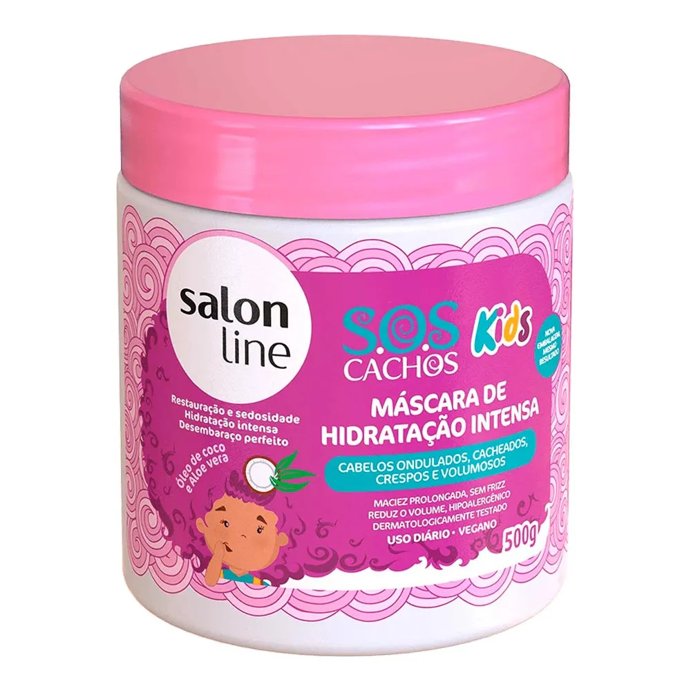 Máscara Salon Line Sos Kids 500g
