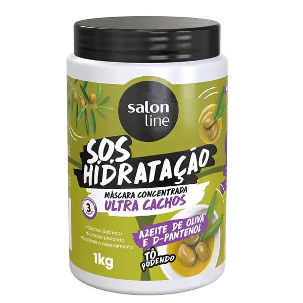 Máscara Salon Line SOS Ultra Cachos Nv3 1kg