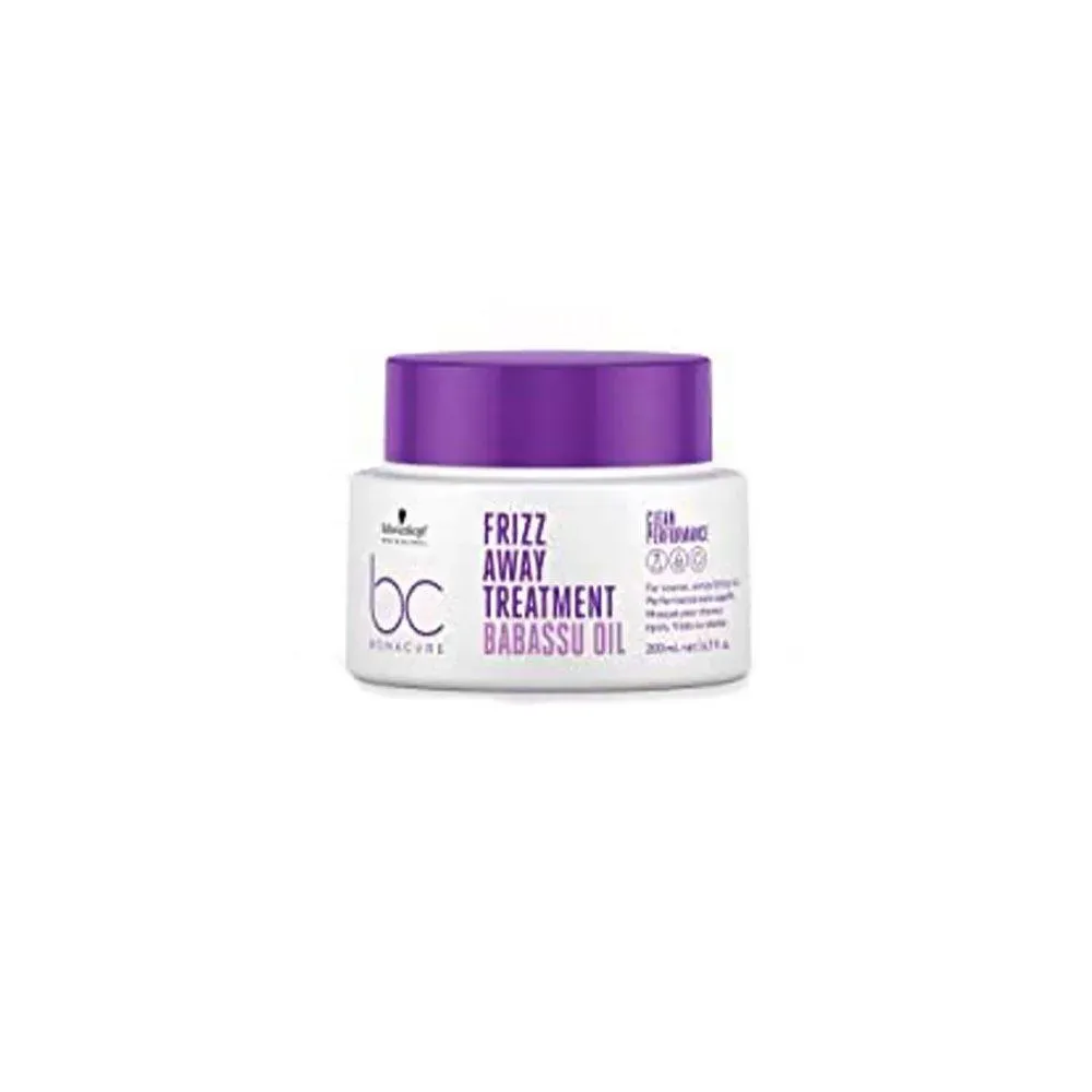 Máscara Schwarzkopf Bc Frizz Away Babassu Oil - 200ML