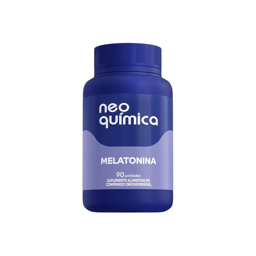 Melatonina 0,21mg Sabor Maracujá 90 Comprimidos Orodispersíveis Neo Química