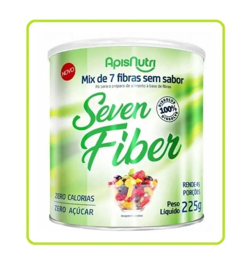 Mix de Fibras sem Sabor Seven Fiber 225g - Apisnutri