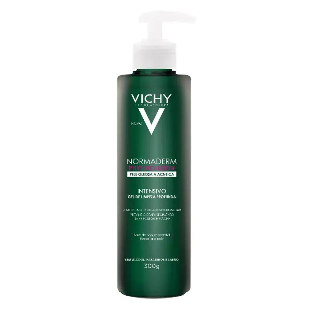 Normaderm Phytosolution Vichy - Gel De Limpeza Intensivo - 300G