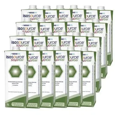 Nutrição Enteral E Oral Isosource Soya Fiber 1L 24 Unidades