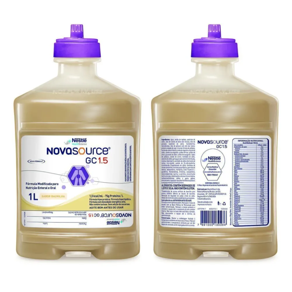 Nutrição Enteral E Oral Novasource Gc 1.5 1L S/F