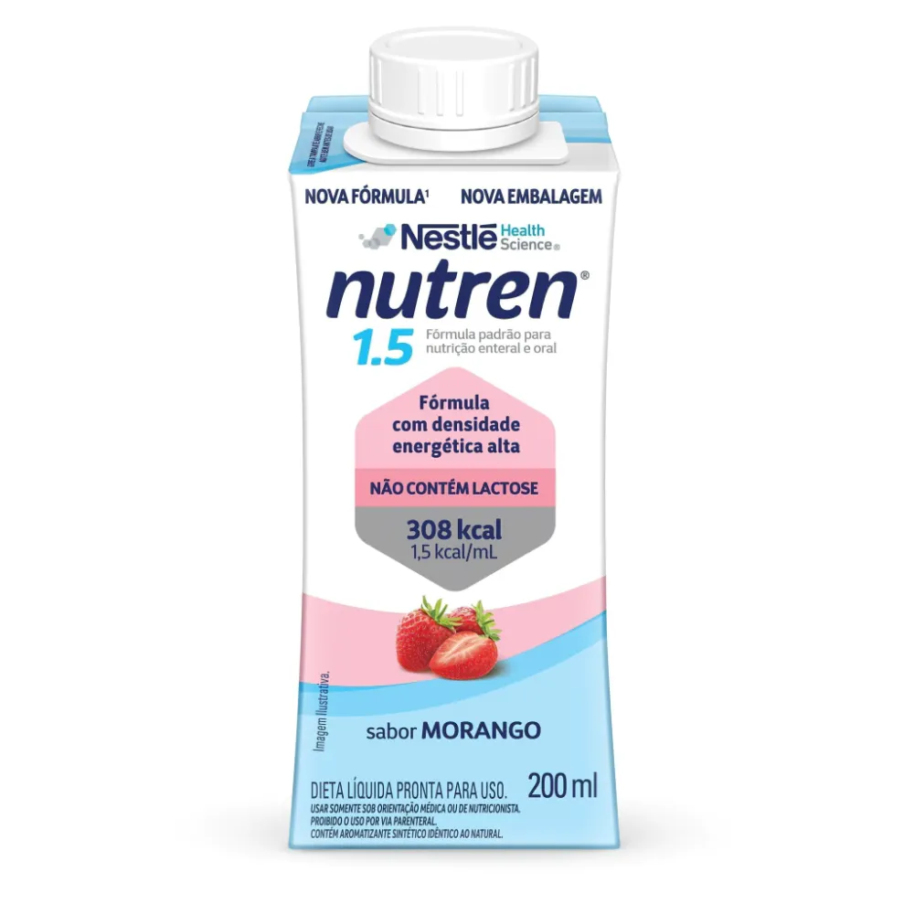Nutrição Enteral E Oral Nutren 1.5 Morango 200Ml
