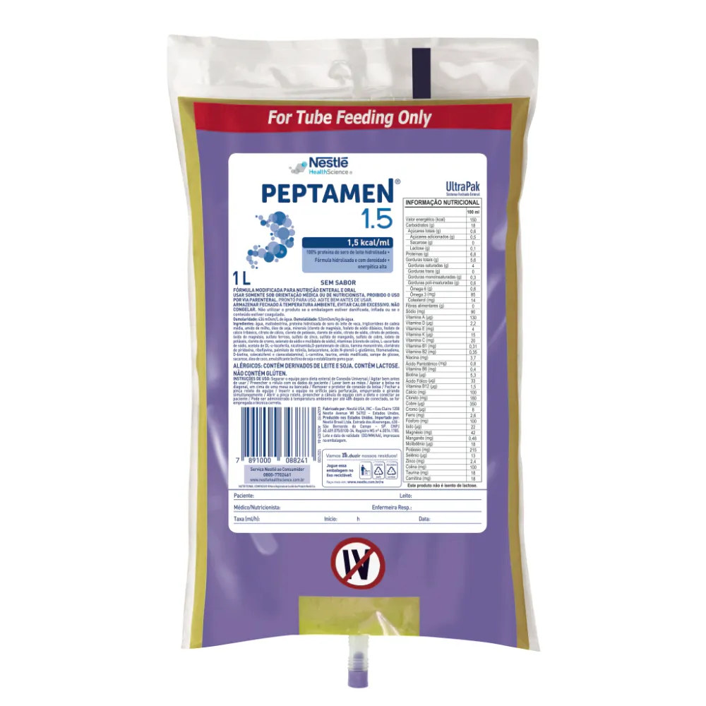 Nutrição Enteral E Oral Peptamen 1.5 S/F 1000Ml