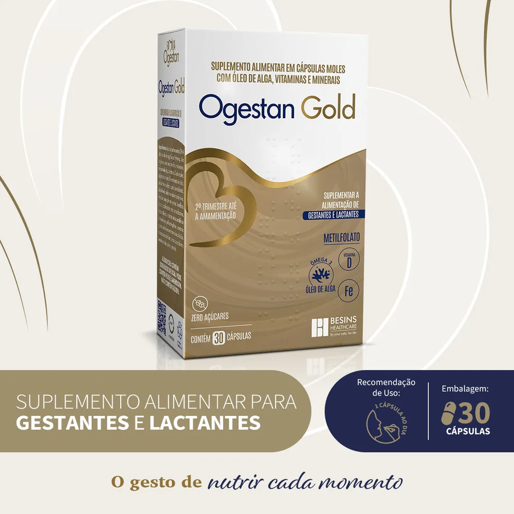 Ogestan Gold 30 Cápsulas Moles