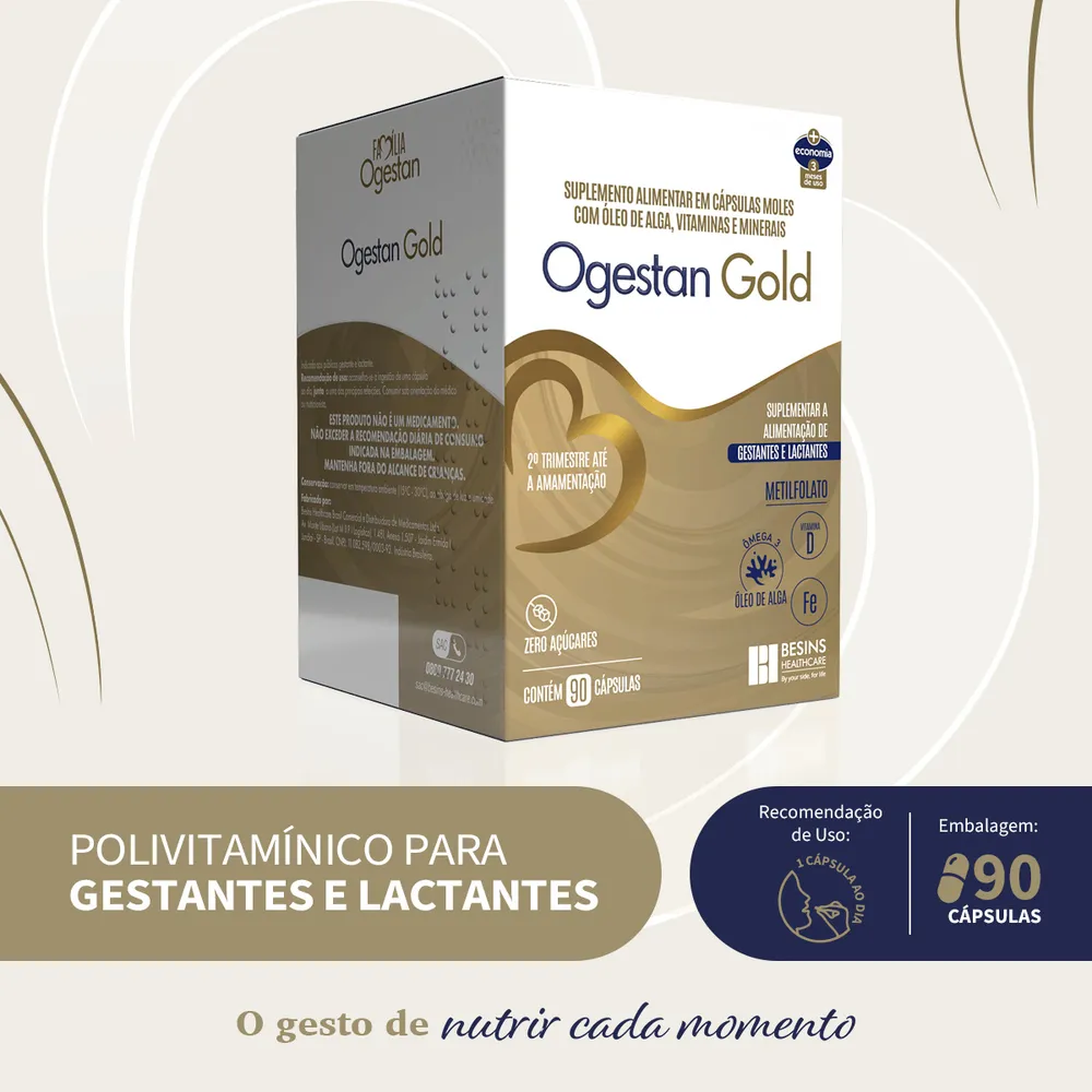 Ogestan Gold 90 Cápsulas Moles