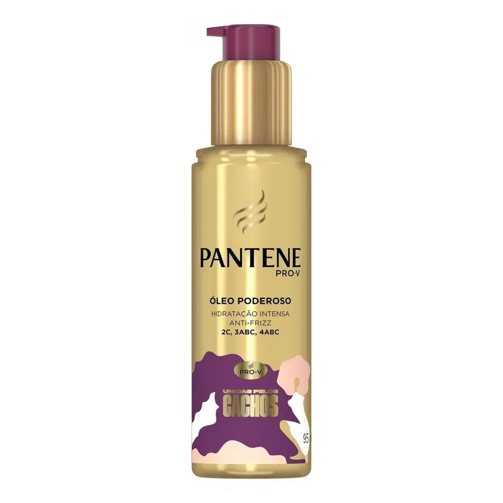 Óleo Capilar Pantene Unidas Pelos Cachos 95ml