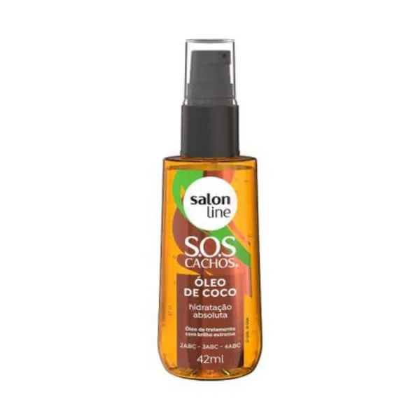 Óleo Capilar Salon Line Sos 42ml Coco