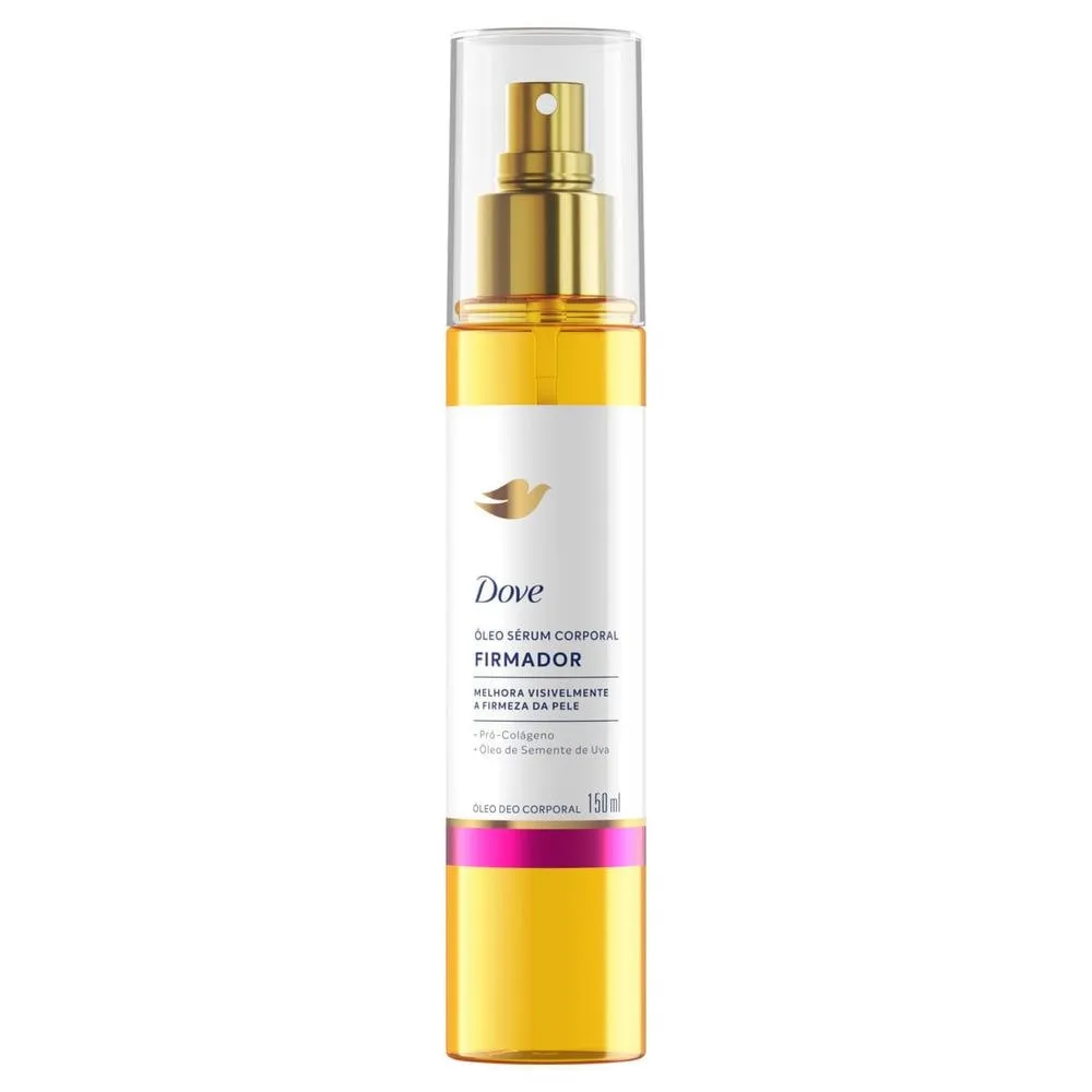 Óleo Corporal Dove Sérum Deo Pró-Colágeno E Óleo De Semente De Uva Firmador Spray150ml
