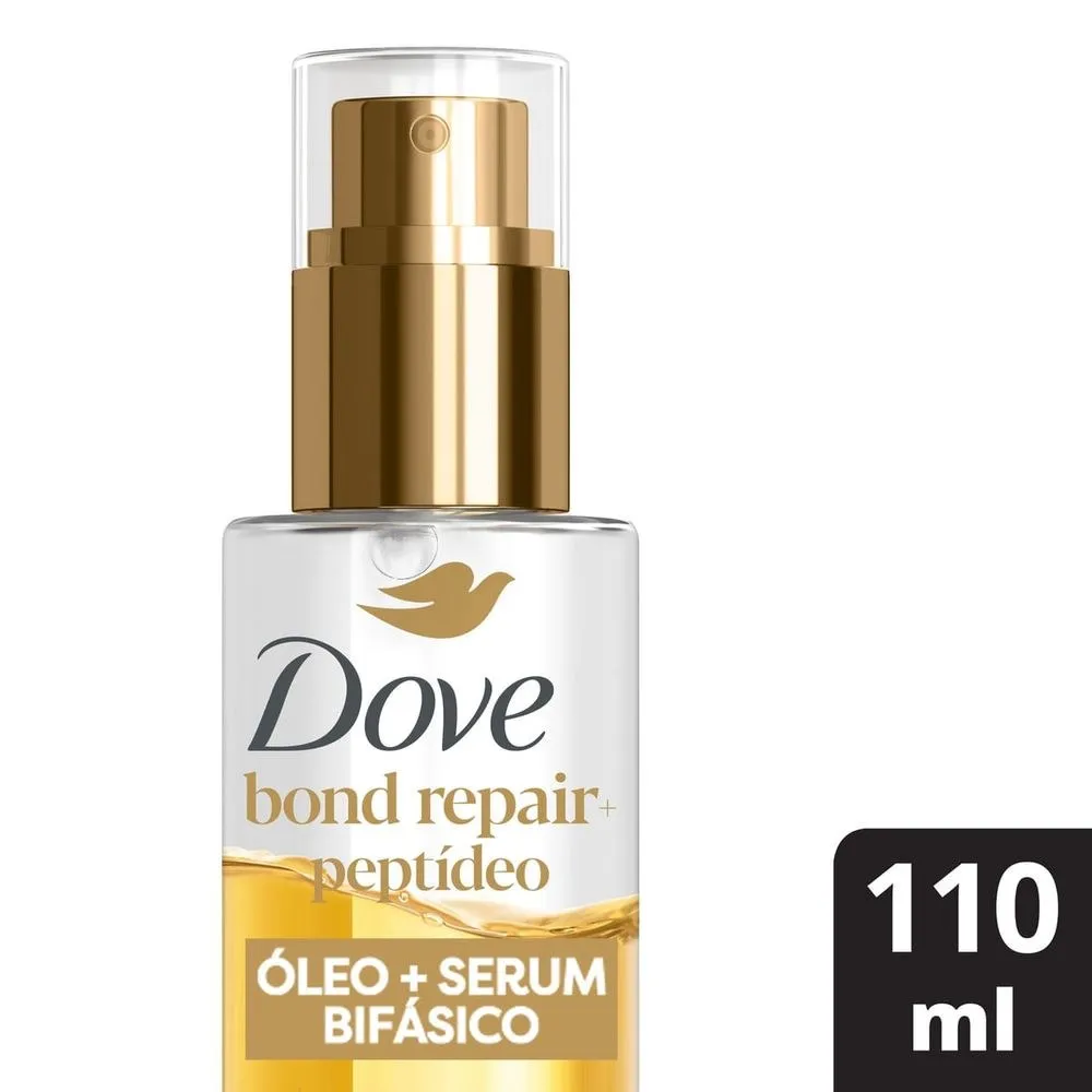 Óleo e Sérum Bifásico Dove Bond Repair + Peptídeo 110ml