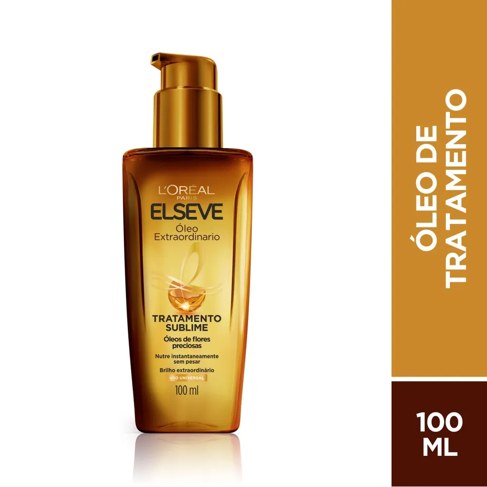 Óleo Extraordinário Tratamento Reconstrutor Elseve L'oréal Paris Com 100ml