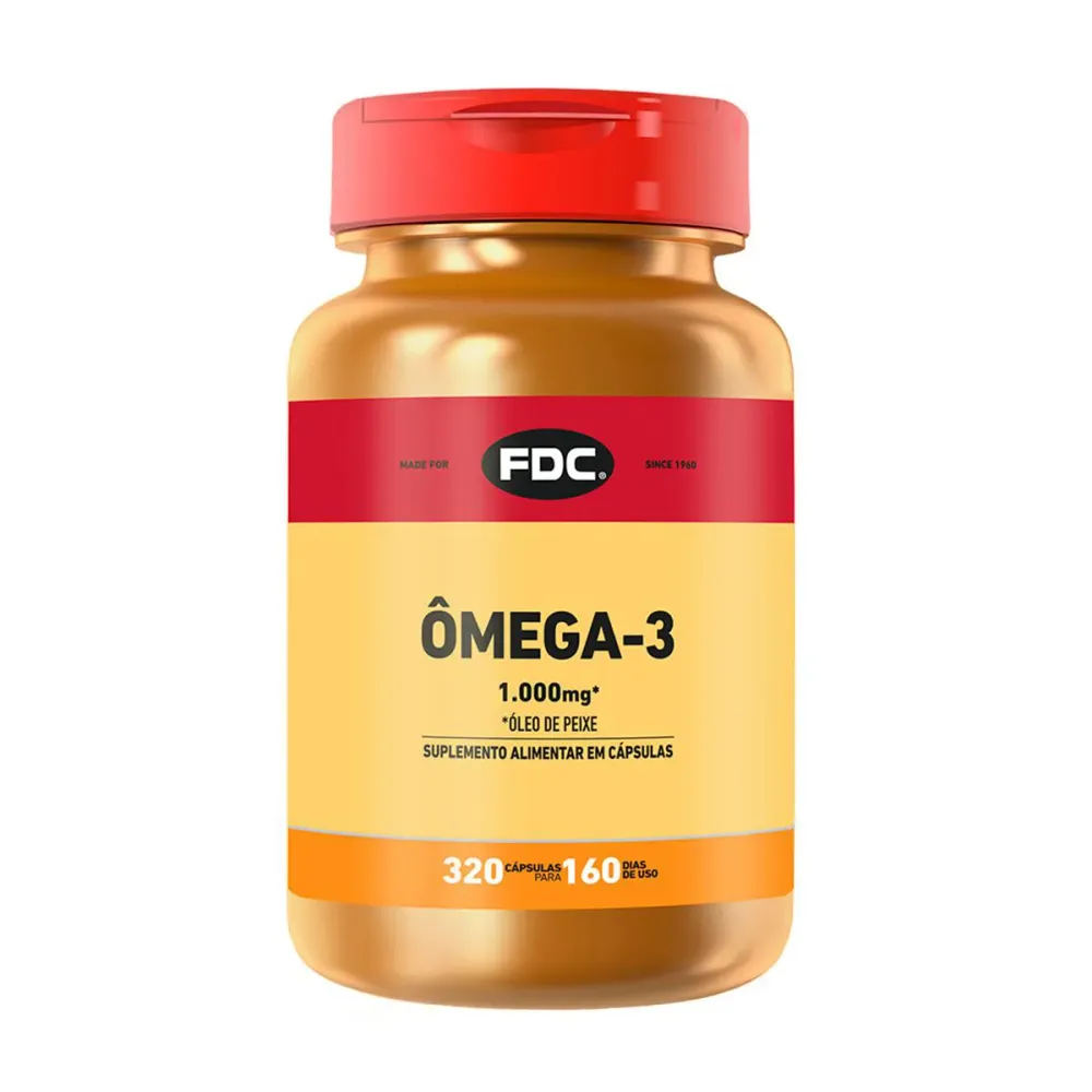 Ômega 3 FDC 1000mg 320 cápsulas