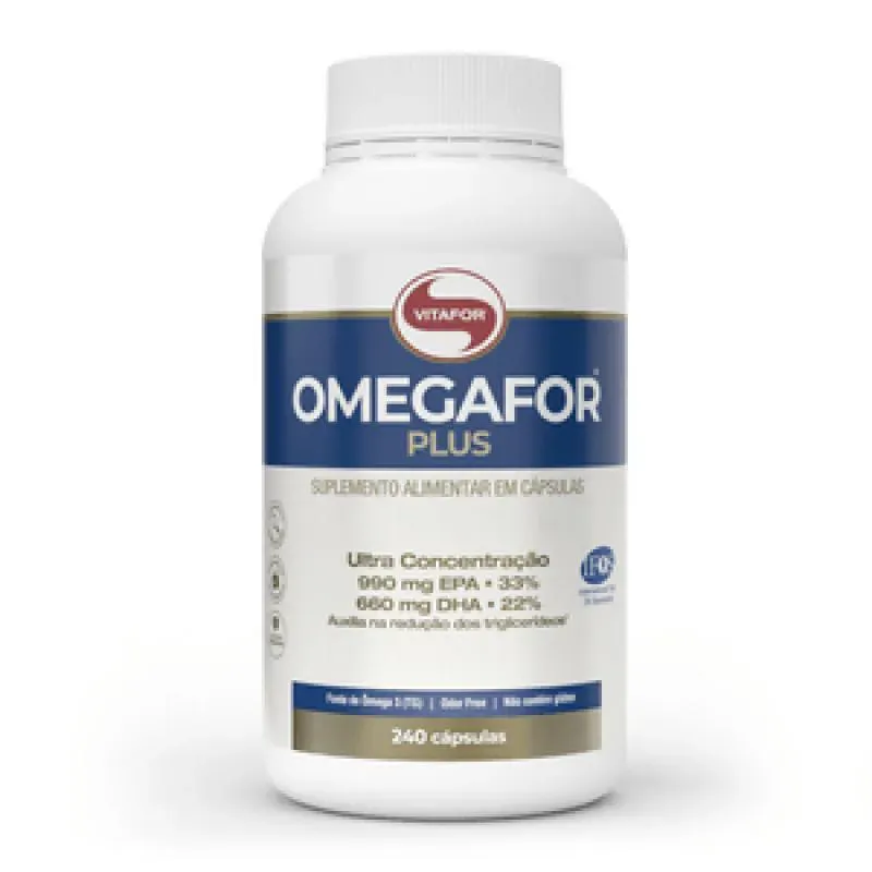 Omegafor Plus Vitafor 240 Cápsulas