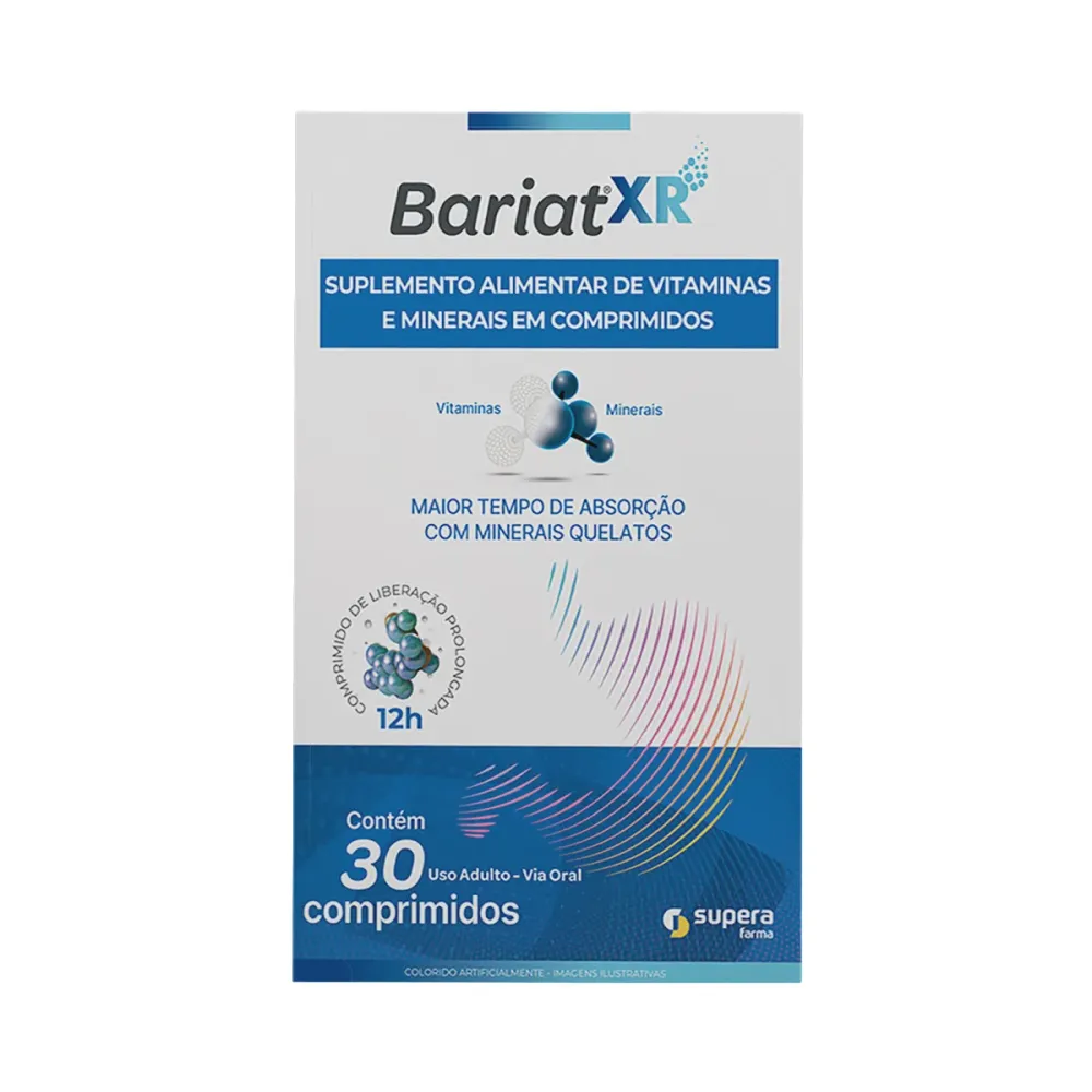 Polivitamínico Bariat XR 30 comprimidos