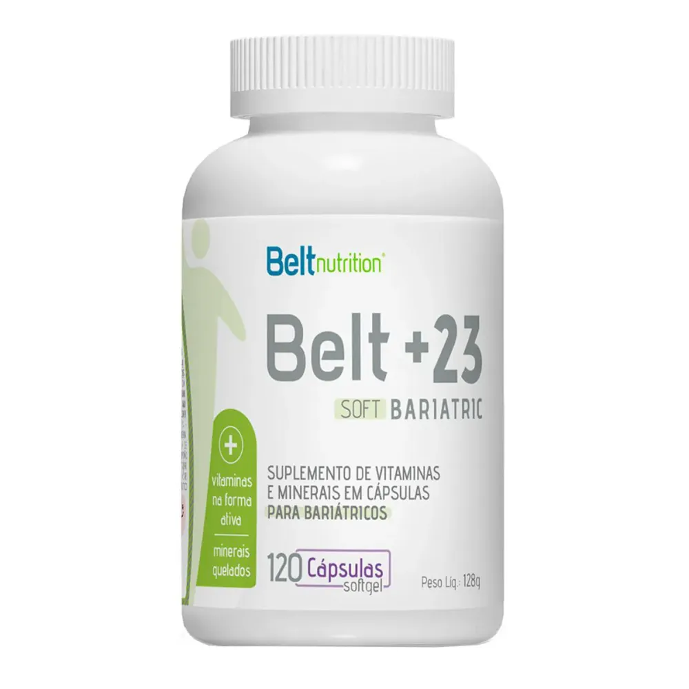 Polivitamínico Belt Nutrition Belt +23 Bariatric Soft 120 cápsulas softgel