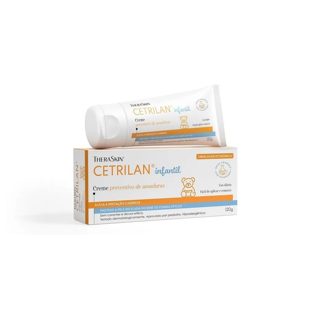 Pomada para Assadura Cetrilan Creme Protetor 120g