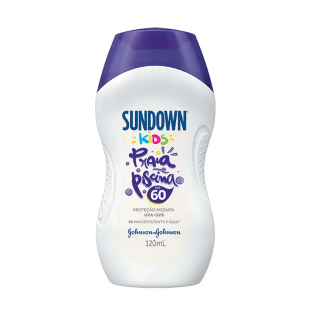 Protetor Solar Corporal Loção FPS 60 Sundown Kids 120ml