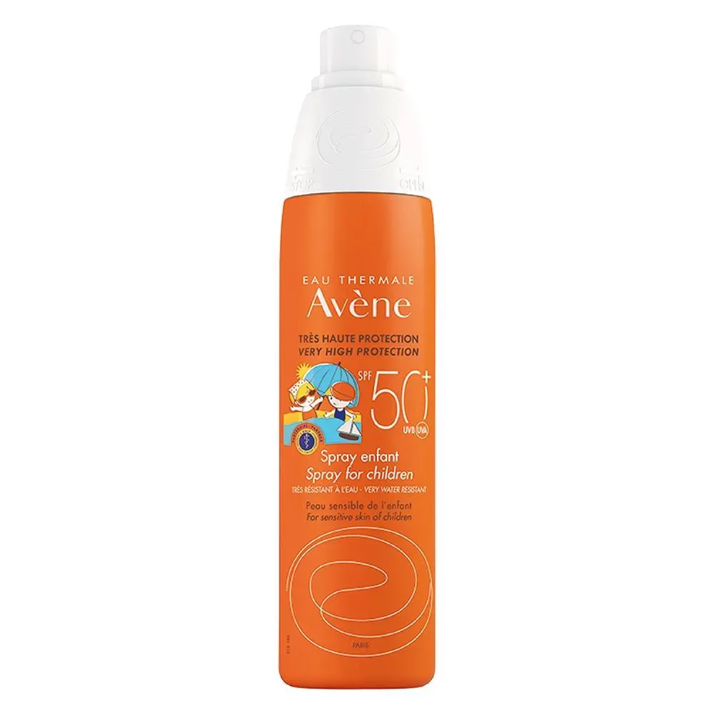 Protetor Solar Infantil Avène FPS 50 Spray com 200ml