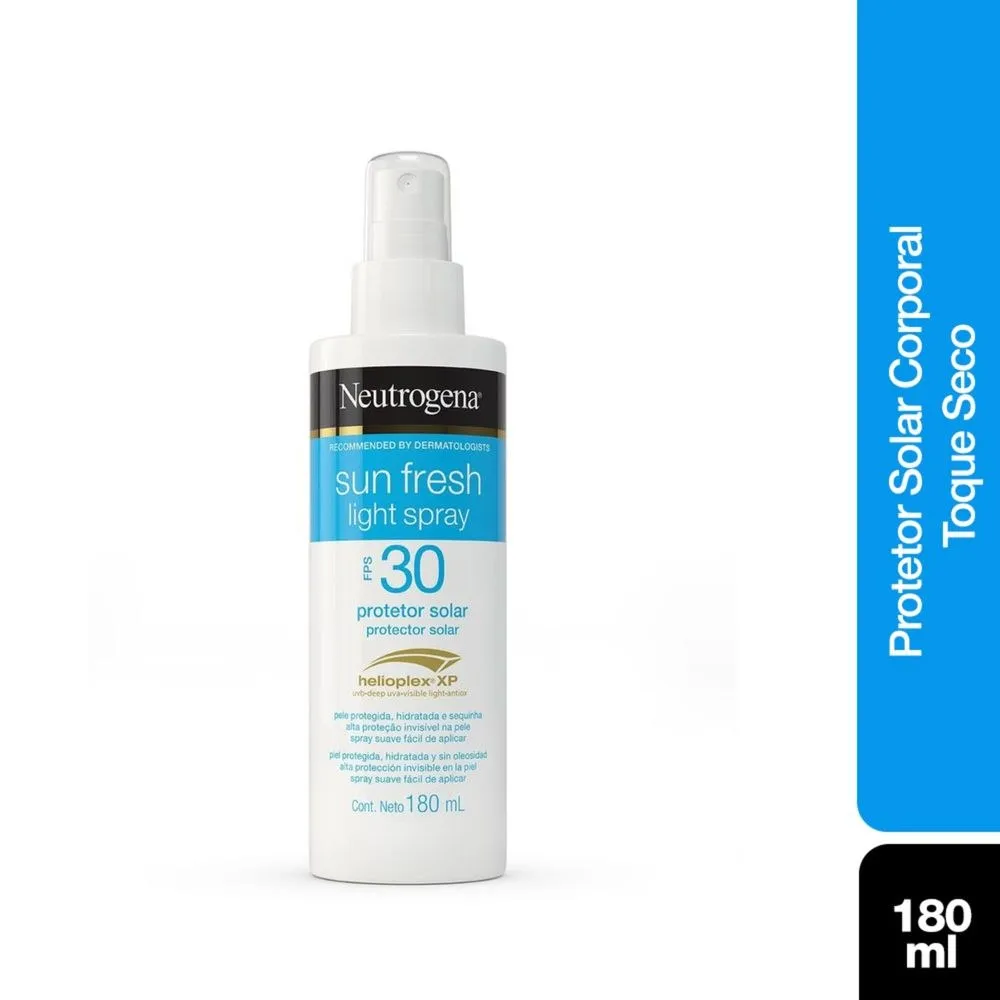 Protetor Solar Neutrogena Sun Fresh FPS30 Light Spray 180ml