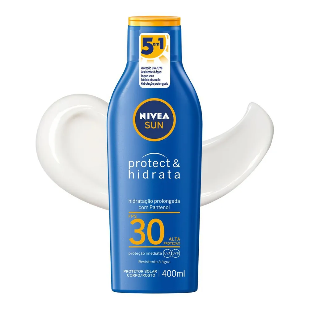 Protetor Solar Nivea Sun Protect & Hidrata FPS30 400ml