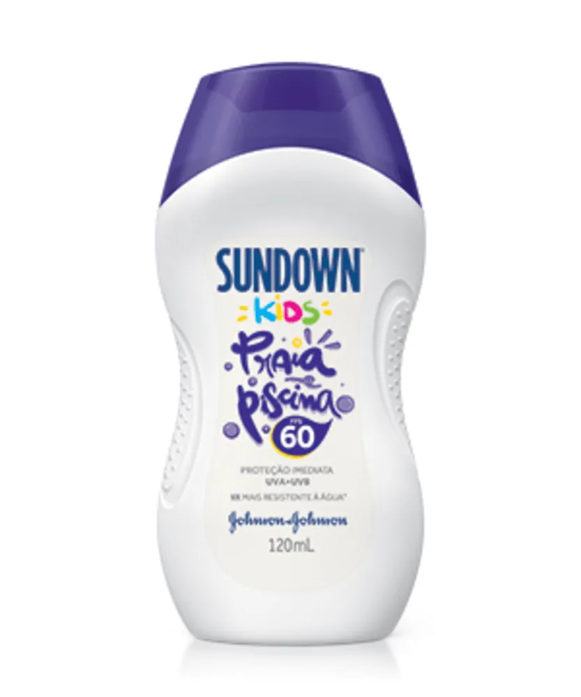 Protetor Solar Sundown Kids Praia e Piscina FPS60 120ml