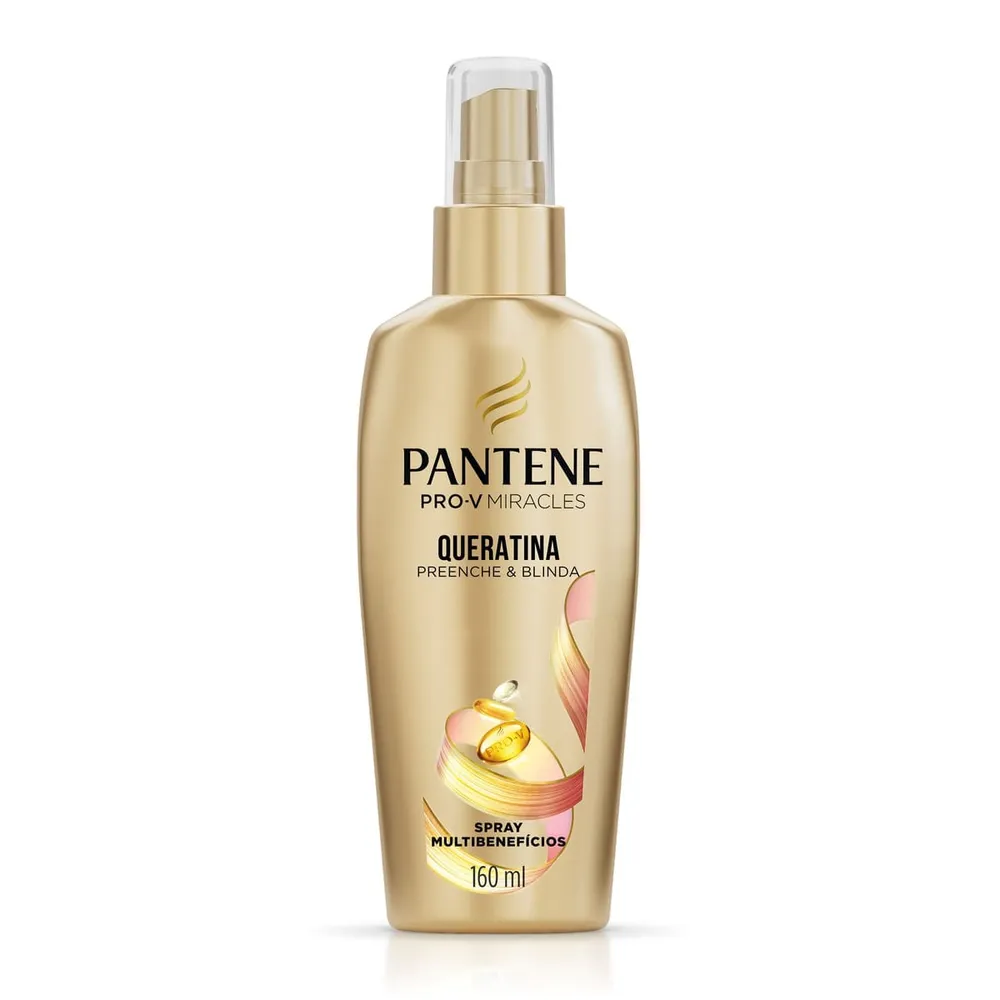 Protetor Térmico Pantene Pro-V Miracles Queratina Preenche & Blinda Spray 160ml