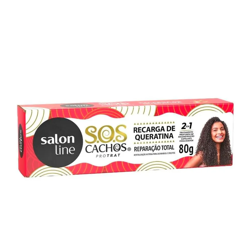 Recarga Salon Line Sos Queratina 80g