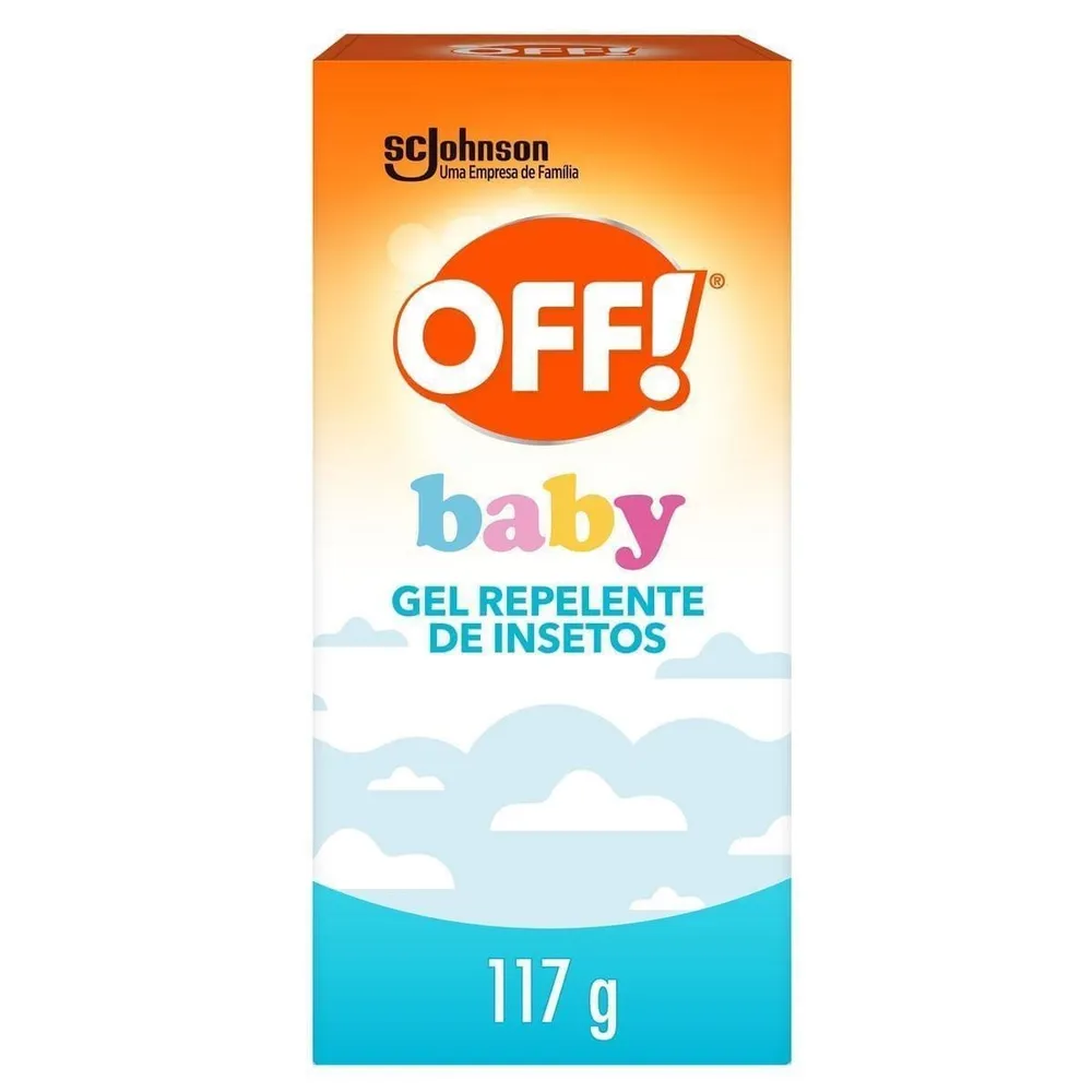 Repelente OFF! Baby Sem Perfume Gel 117g