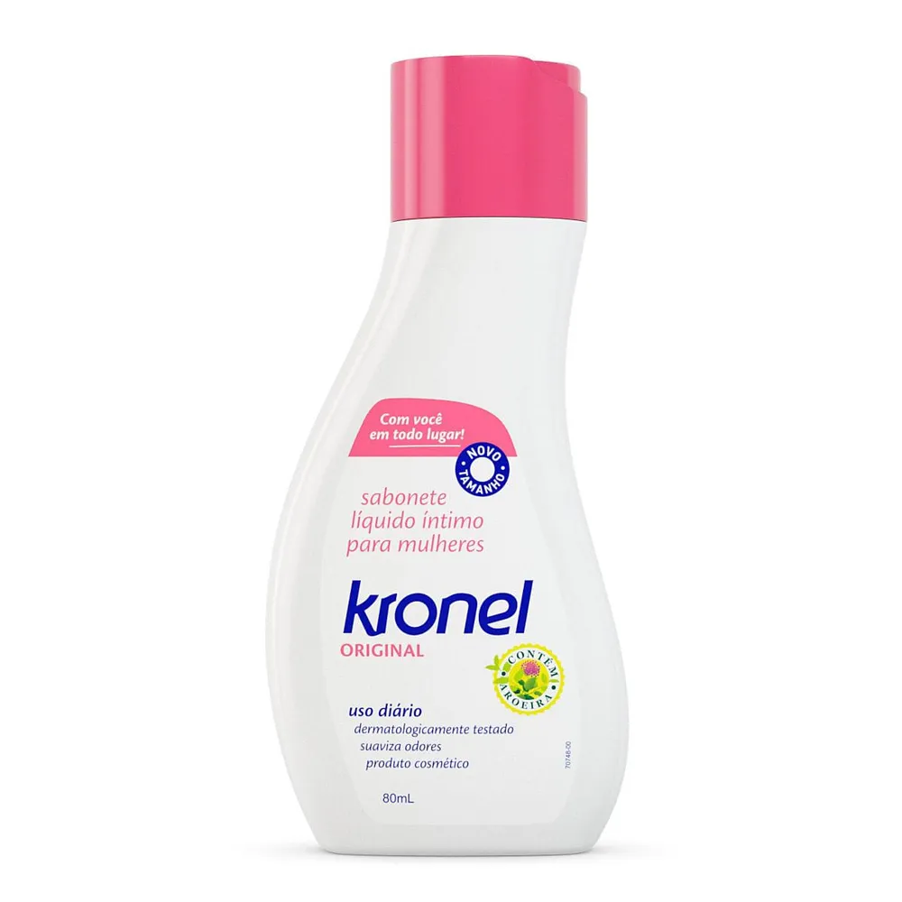 Sabonete Íntimo Líquido Kronel 80ml