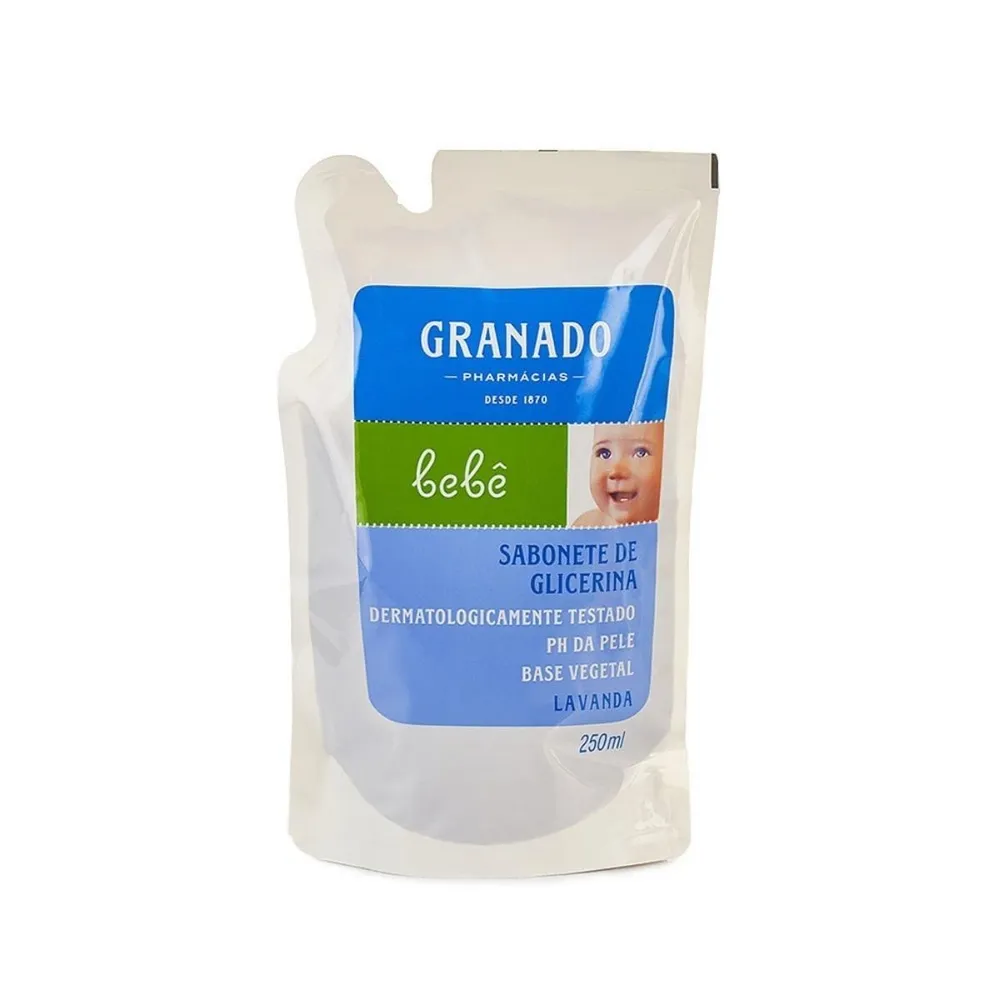 Sabonete Líquido Granado Bebê Lavanda Refil 250ml